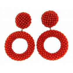 Earring coral