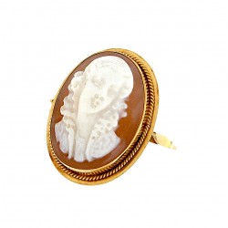 Old cameo ring