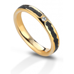 Aeolian ring 18 kt diamond
