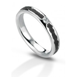 Aeolian ring 18 kt diamond