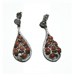 Earring coral