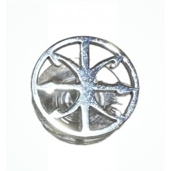 Lipari's symbol jacket brooch