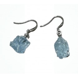 Aquamarine stone earring