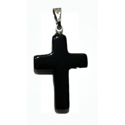 copy of Obsidian cross pendant