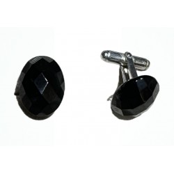 Obsidian cufflinks