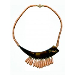 Sciacca coral old necklace