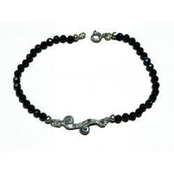 Bacco faceted obsidian...