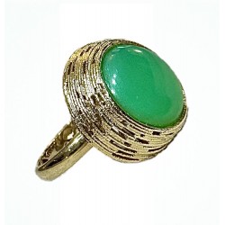 Chrysoprase ring