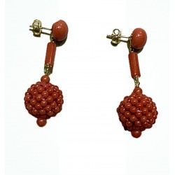 Earring coral