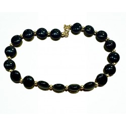 Ememens obsidian bracelet