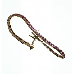 Rose gold tennis bracelet...