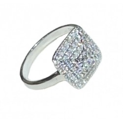 Anello piramide brillanti