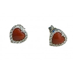 Eart earring coral