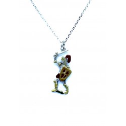 Sicilian puppet necklace