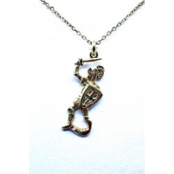Sicilian puppet necklace