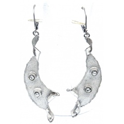 Palladium alloy earring