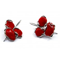 Coral earring