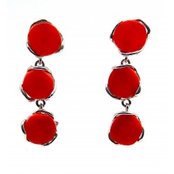Coral earring