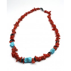 Coral turquoise and...