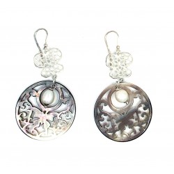 mother of pearl earring