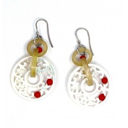 Mother of pearl earring