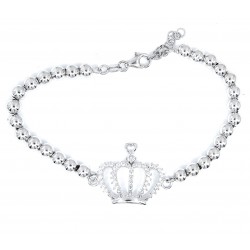 Zircons Crown Bracelet