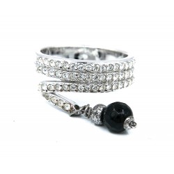 Obsidian ring