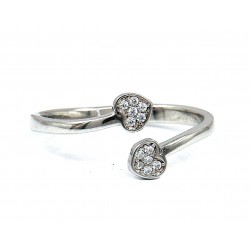 Ring against hearts