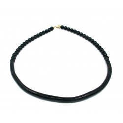 Colier corallo nero e...