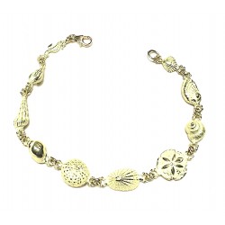 Aeolian shell bracelet