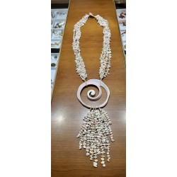 Collana conchiglia rosa