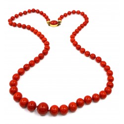 Degrading coral necklace
