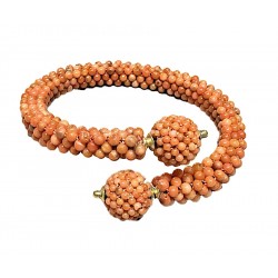 Sciacca coral bracelet woven