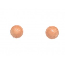pink coral earring