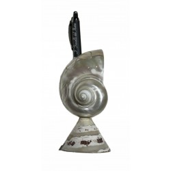 Mother of pearl pen holder