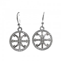 Lipari's zircon symbol earring