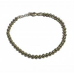 Gold plated silver bracelet