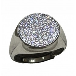 Anello zirconi