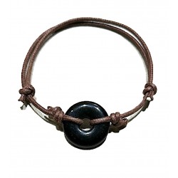 Obsidian bracelet