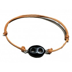 Obsidian bracelet