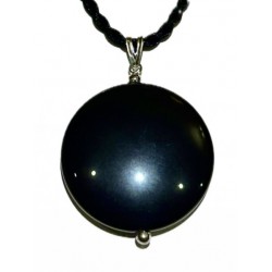 Obsidian pendant