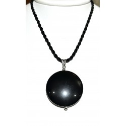 Obsidian pendant