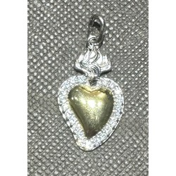 Ciondolo cuore sacro