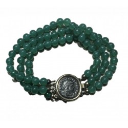 Bracciale agata verde