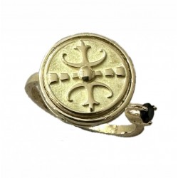 Anti-stress Lipari Symbol Ring