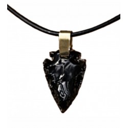 Ciondolo freccia ossidiana