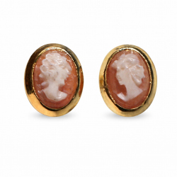 Orecchino cammeo