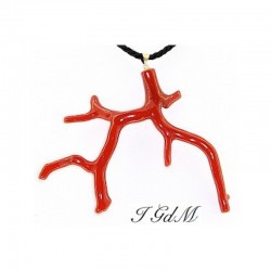 Ciondolo ramo corallo