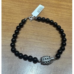 Bracciale ossidiana bomba a...