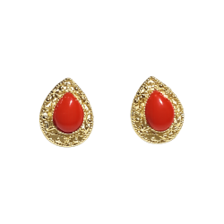 Orecchino corallo